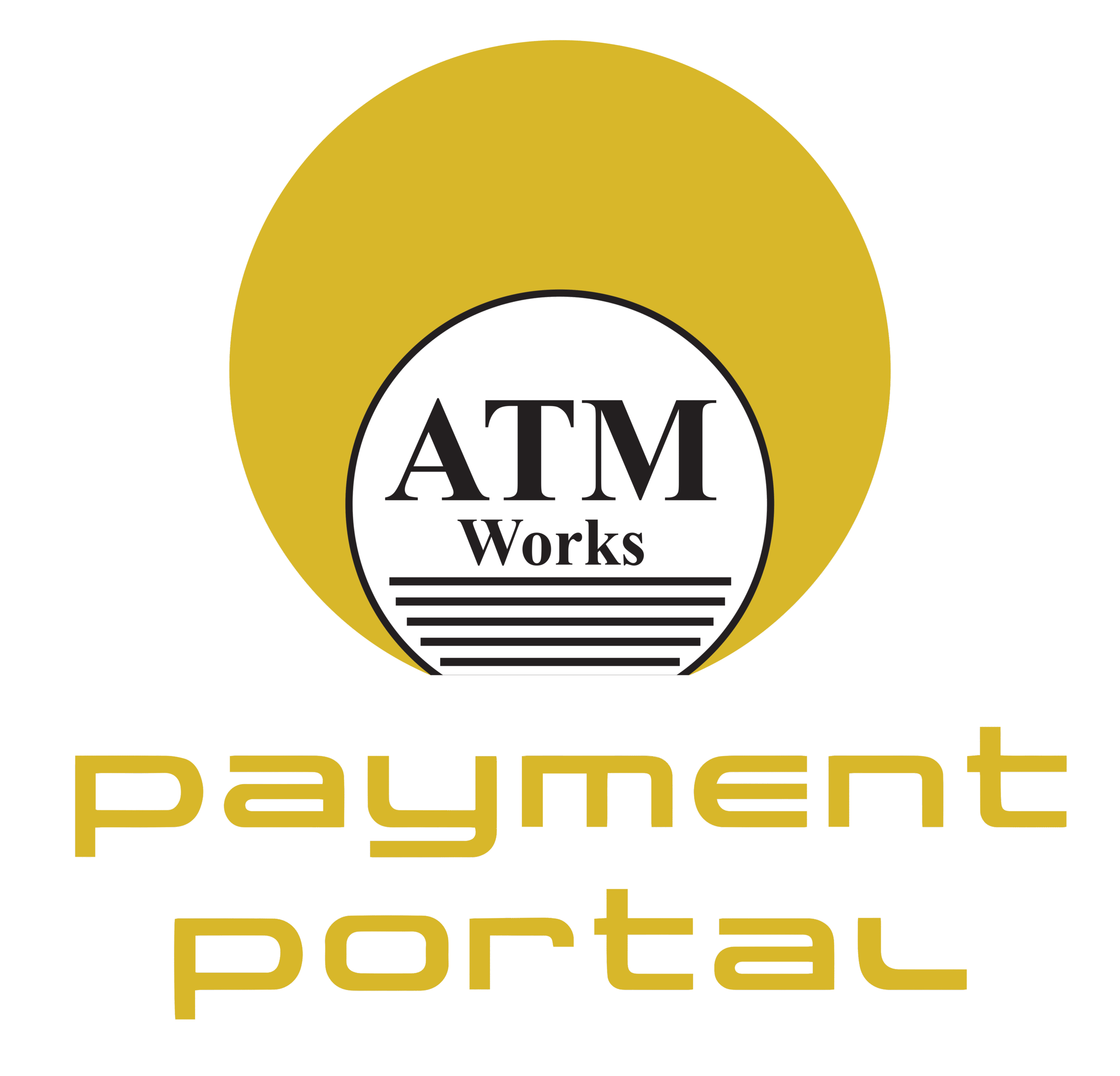 ATM WORKS / PAYMENT PORTAL logo